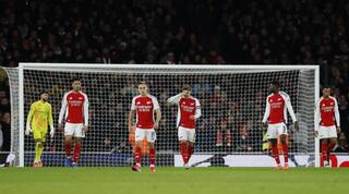 שחקני ארסנל. הפסד נוסף לניוקאסל