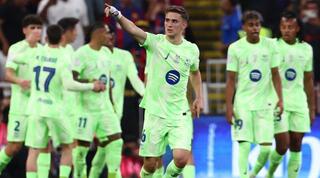 שחקני ברצלונה חוגגים