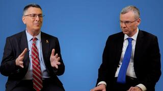 יריב לוין וגדעון סער על מתווה לוועדה לבחירת שופטים