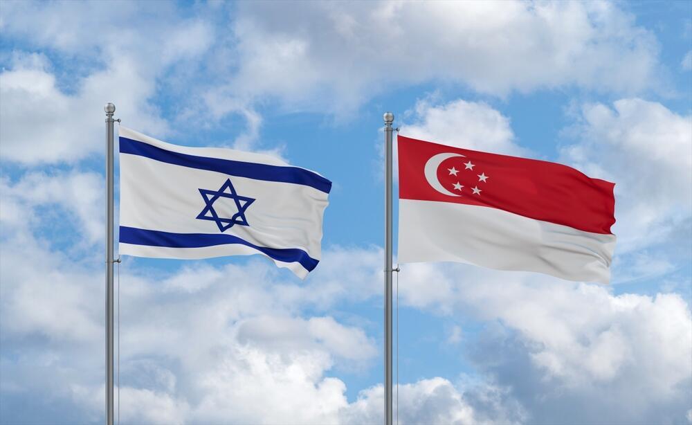דגלים סינגפור ישראל