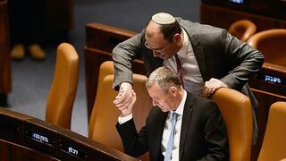 שמחה רוטמן עם יריב לוין