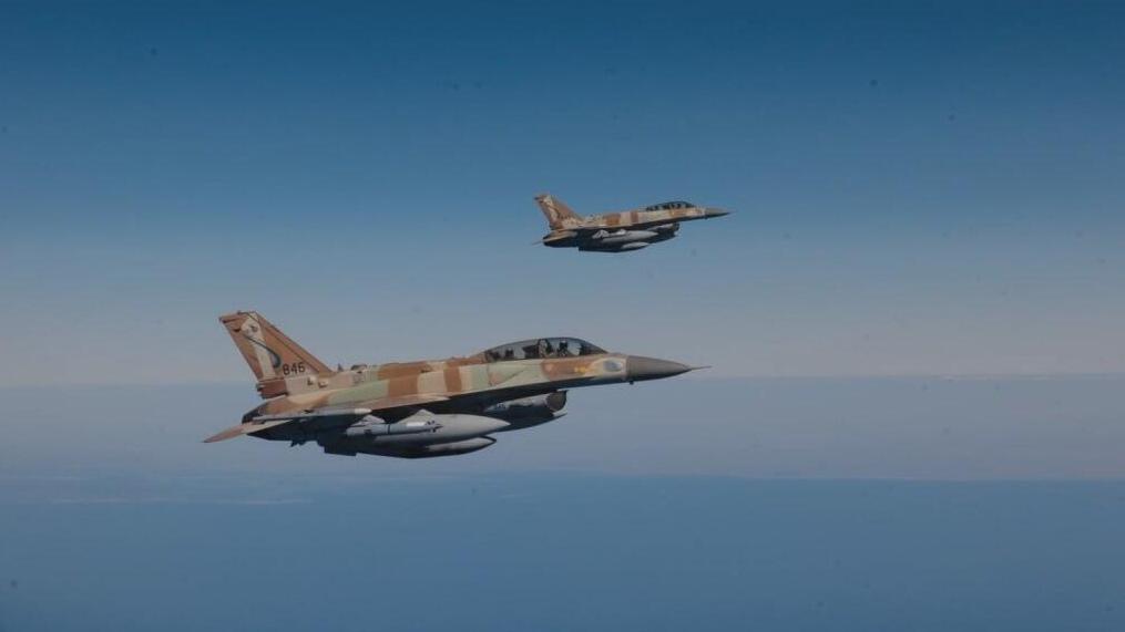 תיעוד מתדלוק מטוסי הקרב באוויר במסגרת התקיפה בתימן
