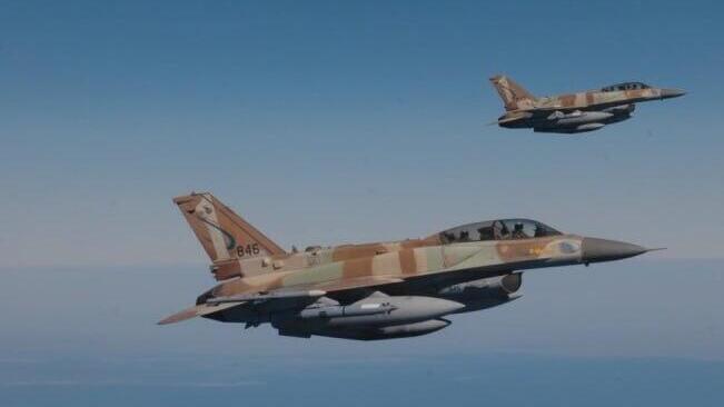 תיעוד מתדלוק מטוסי הקרב באוויר במסגרת התקיפה בתימן