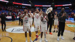 שחקני הפועל ירושלים חוגגים