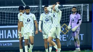 שחקני מכבי תל אביב מאוכזבים