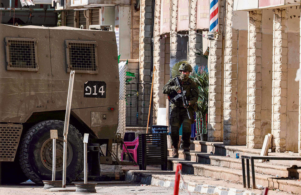 IDF operates in West Bank (Photo: JAAFAR ASHTIYEH) yk14219449