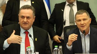 שר הביטחון ישראל כ"ץ בוועדת החוץ והביטחון