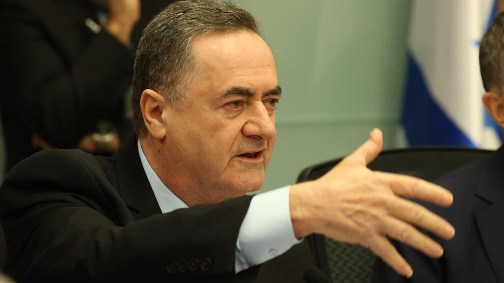 שר הביטחון ישראל כ"ץ בוועדת החוץ והביטחון