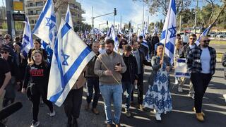 צעדה מהר הרצל לכנסת בקריאה לשיוויון בנטל