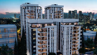 הדמיית פרויקט פינוי בינוי בדרך השלום בתל אביב