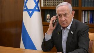 רה"מ בנימין נתניהו בשיחה עם דונלד טראמפ בה הוא מודה לו על שסייע לישראל לחתימה על עסקה לשחרור חטופים