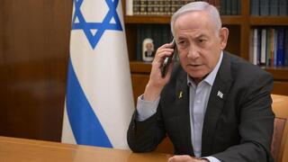 רה"מ בנימין נתניהו בשיחה עם דונלד טראמפ בה הוא מודה לו על שסייע לישראל לחתימה על עסקה לשחרור חטופים