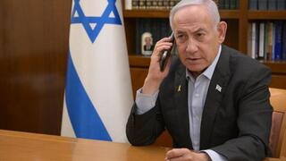 רה"מ בנימין נתניהו בשיחה עם דונלד טראמפ בה הוא מודה לו על שסייע לישראל לחתימה על עסקה לשחרור חטופים