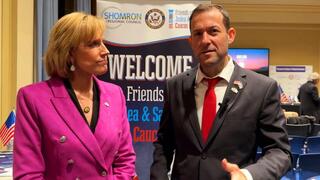 ראש המועצה האזורית שומרון יוסי דגן באירוע אמש