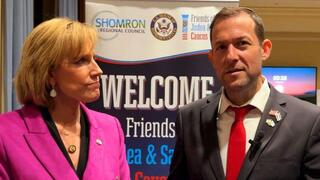 ראש המועצה האזורית שומרון יוסי דגן באירוע אמש