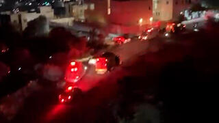 שוטרי המחוז הצפוני בעיר עראבה תחת אש של חשודים