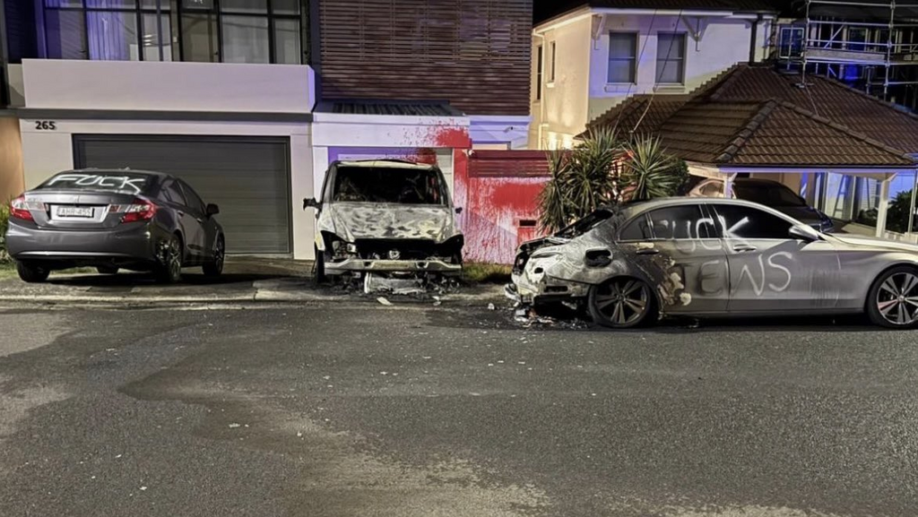 כלי הרכב שהושחתו הלילה