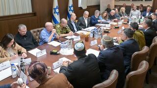 ראש הממשלה בנימין נתניהו בוועדת השרים לענייני ביטחון לאומי