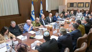 ראש הממשלה בנימין נתניהו בוועדת השרים לענייני ביטחון לאומי