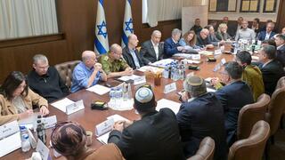 ראש הממשלה בנימין נתניהו בוועדת השרים לענייני ביטחון לאומי