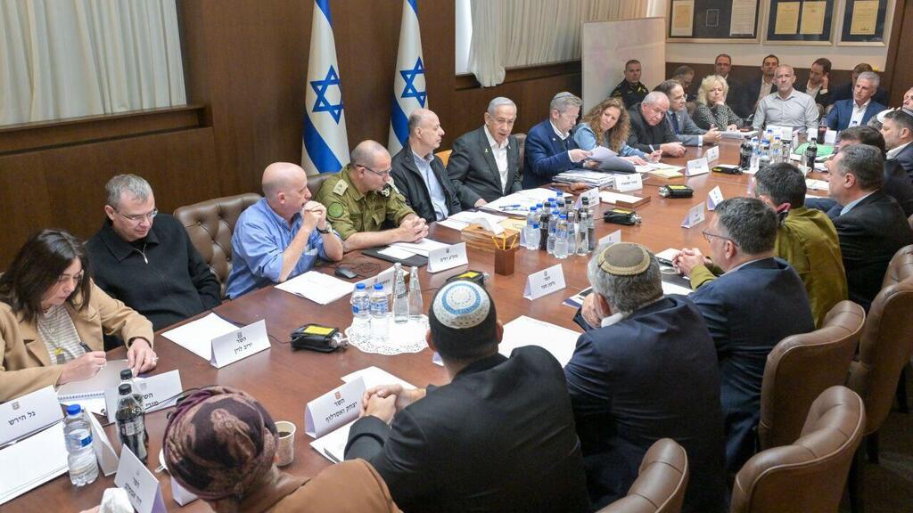 ראש הממשלה בנימין נתניהו בוועדת השרים לענייני ביטחון לאומי