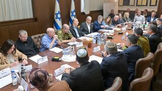 ראש הממשלה בנימין נתניהו בוועדת השרים לענייני ביטחון לאומי