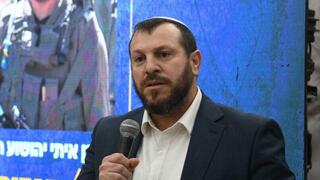 ח"כ עמיחי אליהו במאהל הגבורה, ירושלים
