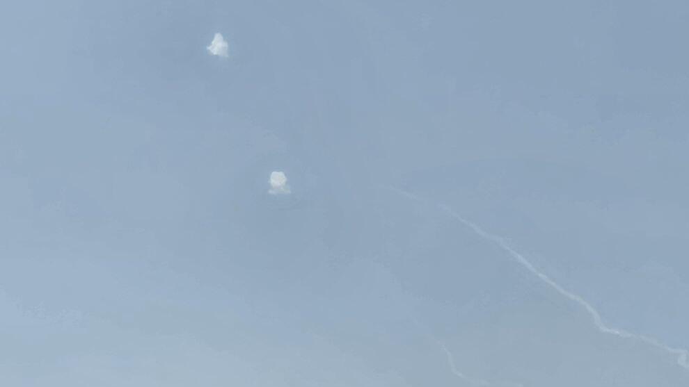 Air defenses engage missile fired from Yemen on Sataurday 