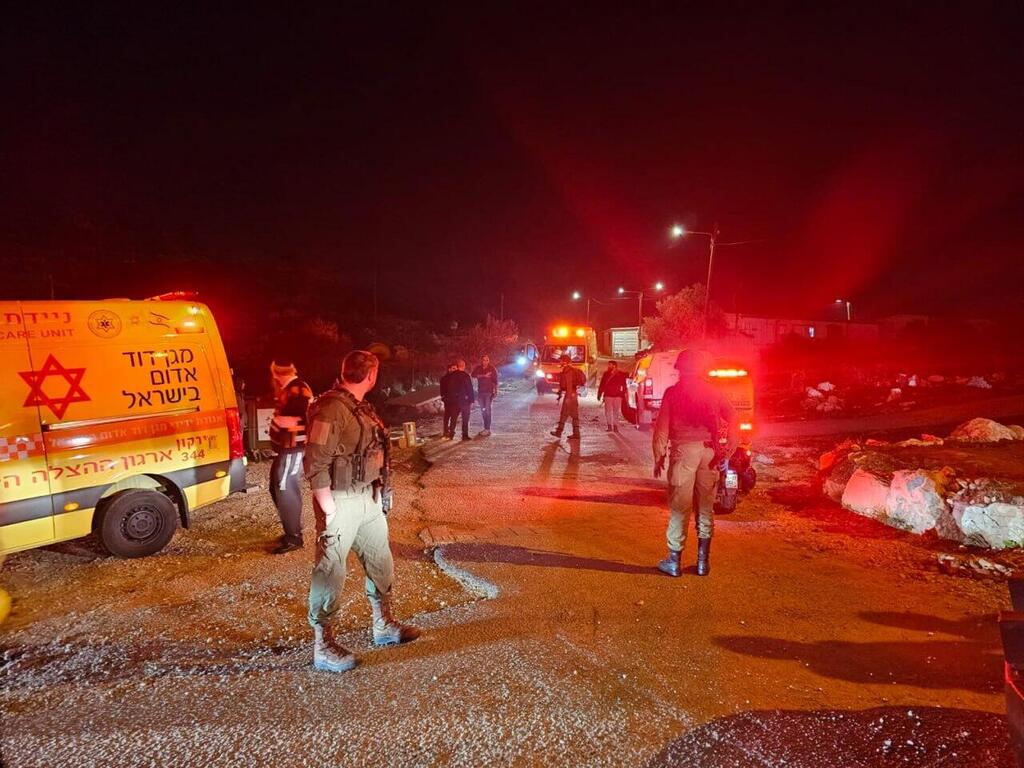 זירת הירי ברמת גלעד