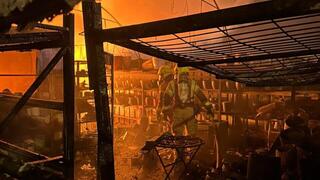 מתנחלים הציתו מבנים וכלי רכב בכפר פלסטיני