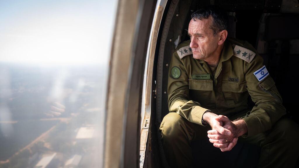  הרמטכ"ל הרצי הלוי במהלך המלחמה
