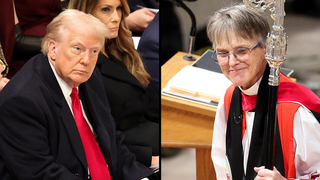 ה בישופית מריאן באדי וושינגטון טקס אחרי השבעת טראמפ