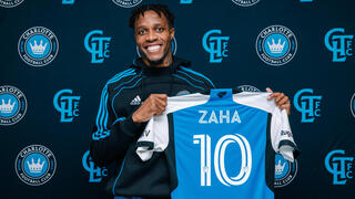 ווילפריד זאהה מוצג בשארלוט