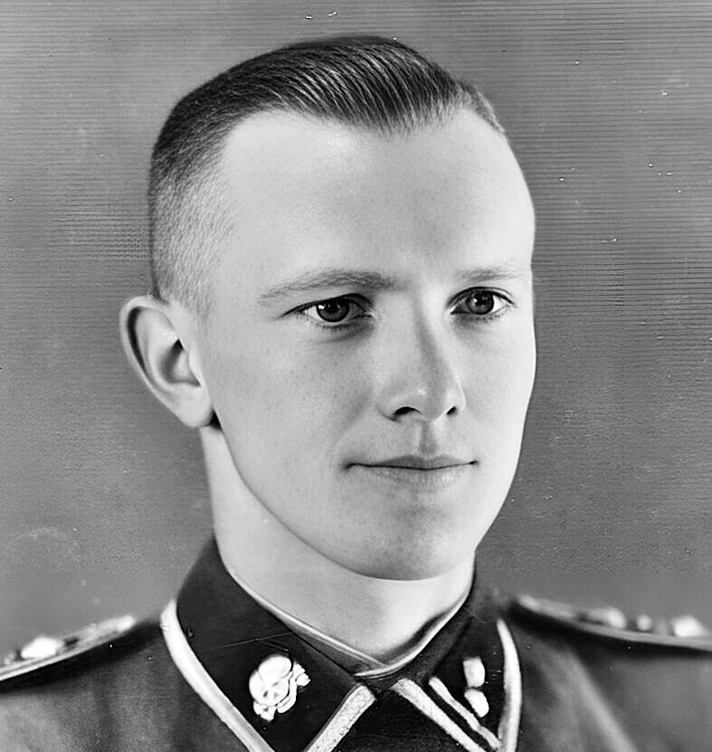 Gerhard Palitzsch. Was not executed but was removed from Auschwitz (Photo: Auschwitz-Birkenau Museum and Israel State Archive) האופטשרפיהרר גרהארד פאליץ', 1940