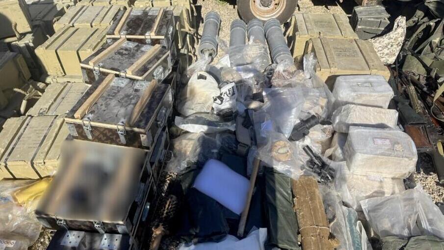 אמצעי הלחימה שאותרו והושמדו