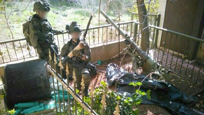 אמצעי הלחימה שאותרו והושמדו