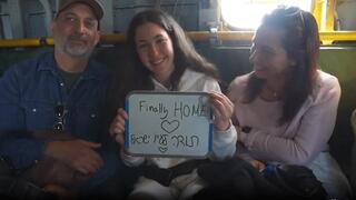 נעמה לוי במסוק בדרכה לבית החולים