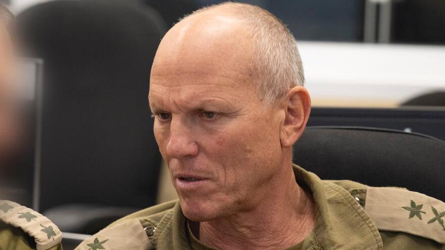 Maj. Gen. (res.) Nitzan Alon (Photo: IDF) האלוף (מיל׳) ניצן אלון בדיון הערכות במפקדת השבויים והנעדרים