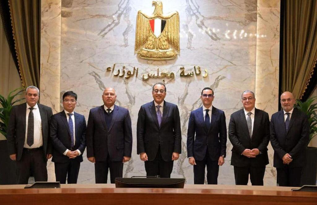 SAIC officials in Cairo