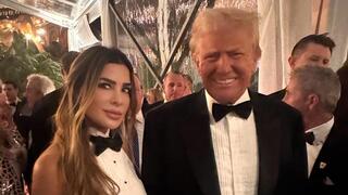 Sigi Flicker with Donald at Trump's inauguration event 