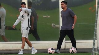 כהן נוטש שלשום את האימון