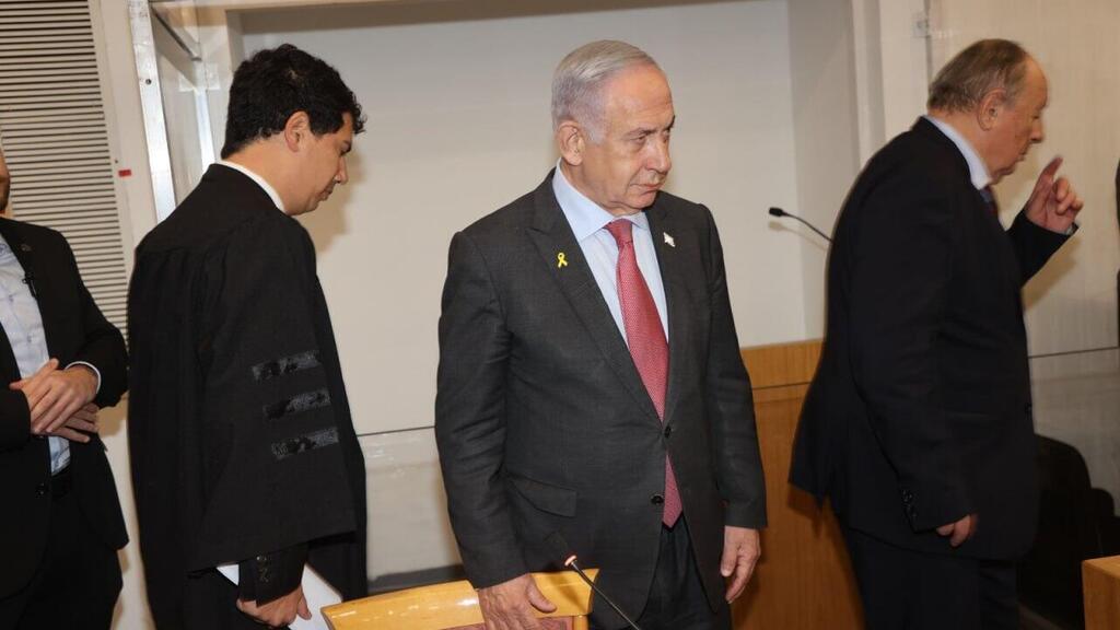 ראש הממשלה בנימין נתניהו בעדותו השביעית
