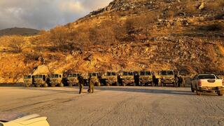 הקמת מוצבים ארעיים והשתיות בחרמון הסורי