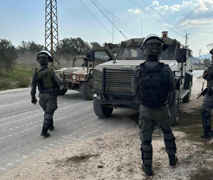 לוחמי מג"ב איו"ש הוקפצו לגבול לבנון