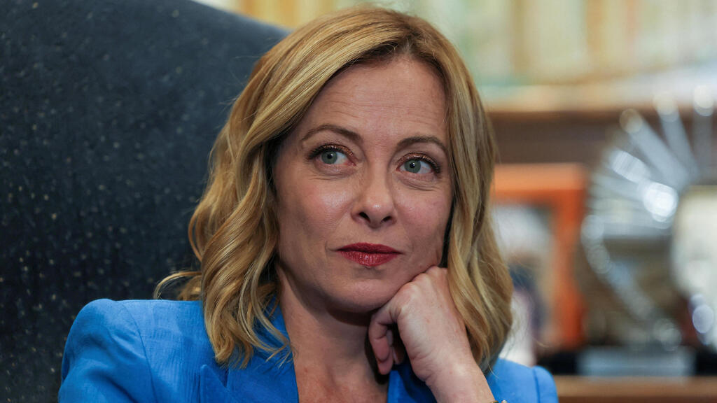Braslavski thanked Italian Prime Minister Giorgia Meloni (Photo: Mohamed Abd El Ghany/File/Reuters Photo) ראש ממשלת איטליה ג'ורג'ה מלוני