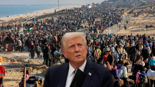 עקורים פלסטינים חוזרים לצפון רצועת עזה