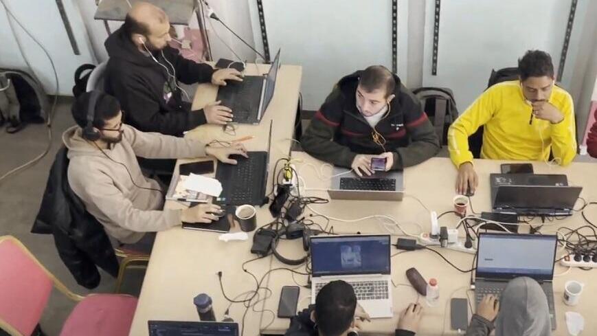 A tech hub in Gaza 
