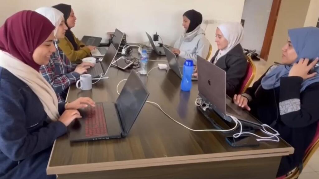 The Deir al-Balah tech hub 