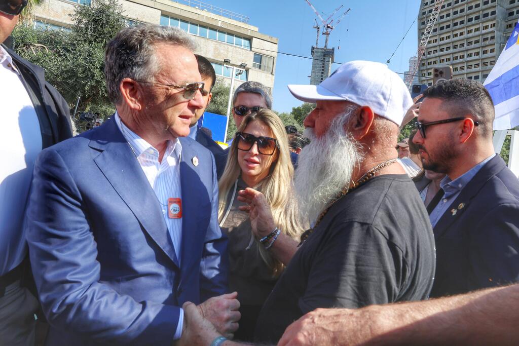 סטיב וויטקוף בכיכר החטופים