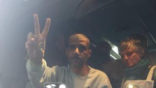   שחרורו של זכריא זביידי מכלא עופר